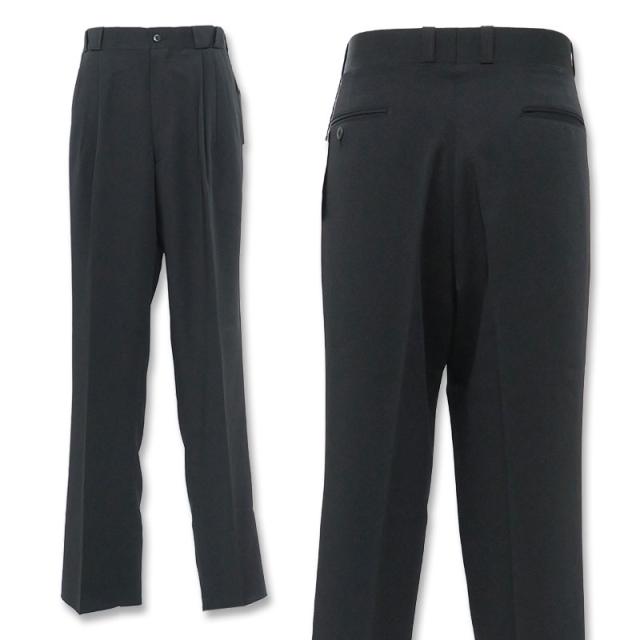 I garage タック付 サマースラックス パンツ 753-1-82 ブラック メンズ アウトレット の通販は 7,200円