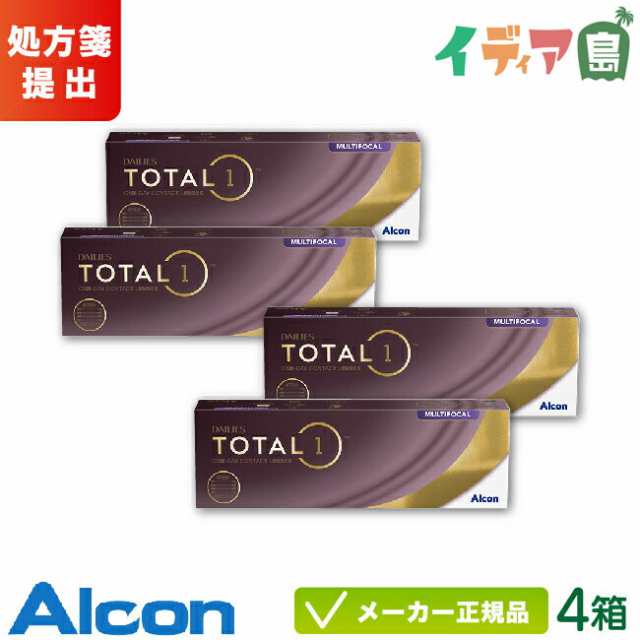 デイリーズ トータルワン マルチフォーカル 30枚入り 4箱セット (Alcon