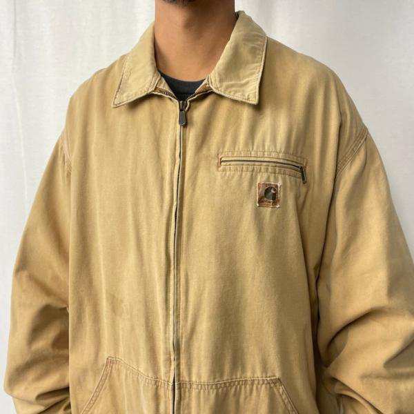 -商品番号カーハート Carhartt サンタフェジャケット ダック地ワークジャケット メンズXL /eaa301050