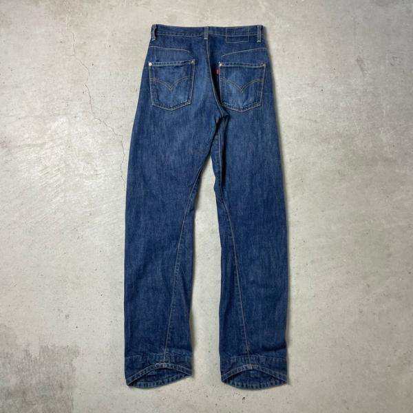 00年代 Levi's ユーロリーバイス ENGINEERED JEANS 立体裁断 変形 ...