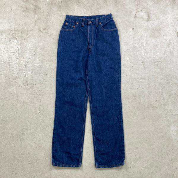 80年代 USA製 Levi's リーバイス 26505-0214 テーパード デニムパンツ メンズ レディースW29