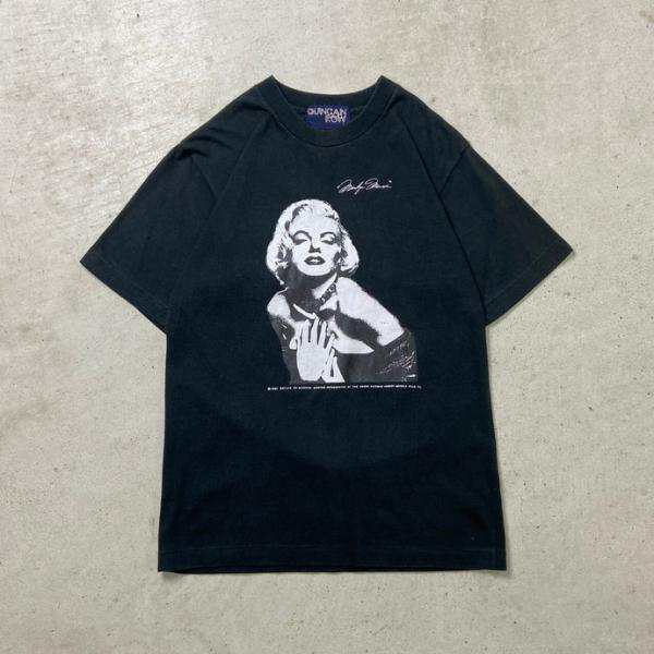 80年代 Marilyn Monroe マリリン・モンロー プリントTシャツ メンズS-M相当 レディース