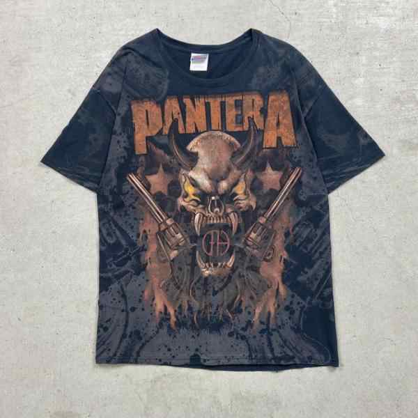 00年代 PANTERA パンテラ COWBOY FROM HELL バンドTシャツ バンT オールオーバープリント メンズXL相当