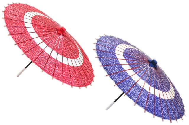 舞台小道具 番傘 番傘m 赤 1本通 お稽古はもちろん本番にも使えます