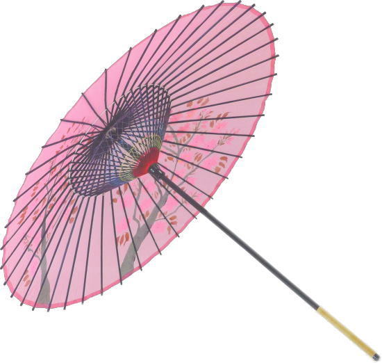高級絹傘　桜２　ピンク　国産　２本継　装飾・文化祭・大道芸・コスプレ【舞台・舞傘・撮影・小道具】日本製　２本柄　和傘 高級絹傘 桜2 ピンク 国産 2本継 装飾・文化祭・大道芸・コスプレ