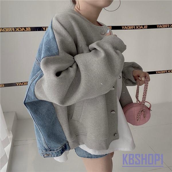 トップス ブルゾン レディース デニム 異素材 切り替え 長袖 アウター 人気ジャケット ショート丈 ストレスフリーな着心地 着回しを楽しめる一枚の通販は トップス ブルゾン レディース デニム 異素材 切り替え 長袖 アウター 人気ジャケット ショート丈 ストレスフリーな着心地 着回しを楽しめる一枚の通販は