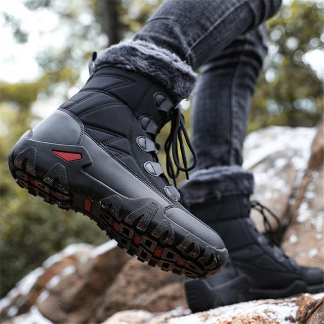 ムートンブーツ メンズ 靴 スノーブーツ スニーカー シューズ 防寒 暖かい アウトドア 冬物 滑り止め 裏起毛 ファー おしゃれ スポーツ 韓国風 通勤 ムートンブーツ スニーカー 裏ボア スノーブーツ 雪靴 裏起毛 ふわふわ