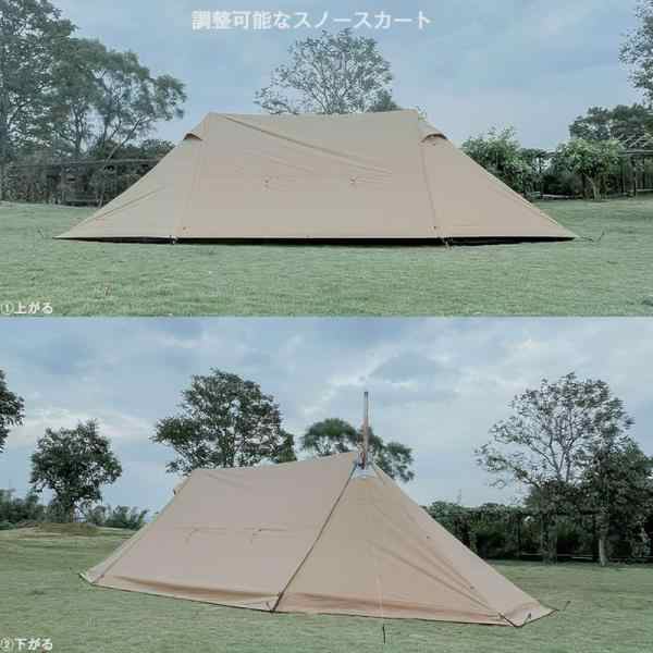 ご注文後取り寄せ販売】3fulgear Lanshan Plus hot tent パップテント シェルターテント 軍幕テント 大型テント タープテント  ファミリーテント 薪ストープ テント 撥水 通気 遮光の通販はau PAY マーケット - BESTONE | au PAY マーケット－通販サイト