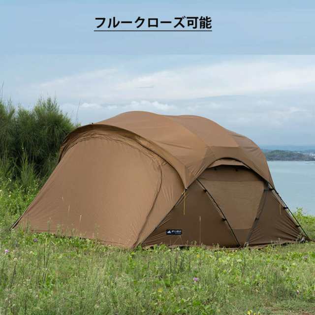 3fulgear 大型シェルター テント タープテント ファミリーテント 