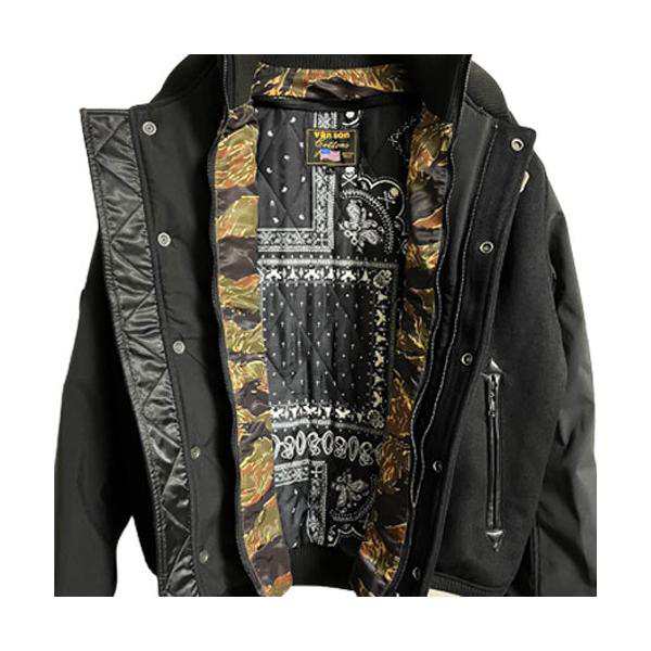 VANSON バンソン メルトンスタジャン フライングスター nvjk