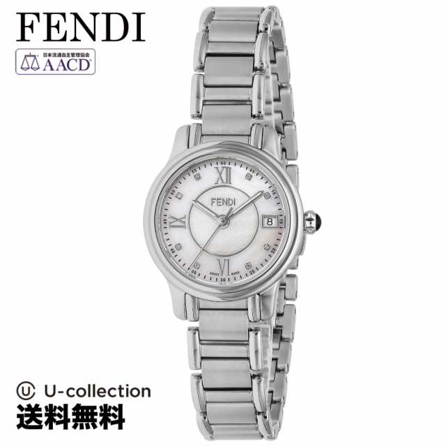 レディースフェンディ FENDI F121024500T01 ホワイトシェル /カラーストーン レディース 腕時計