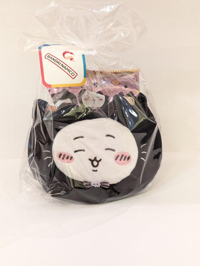 ハロウィン ちいかわ 黒猫ミニバッグ A ちいかわ お菓子付き