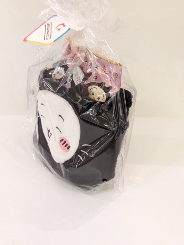 ハロウィン ちいかわ 黒猫ミニバッグ B はちわれ お菓子付きギフト