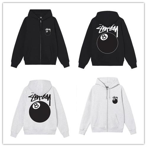 STUSSY ステューシー 8 BALL ZIP HOOD 1974735[full zip hooded sweat