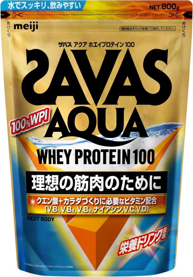 SAVAS - ザバス　アクア　アセロラ風味 ザバス】アクアプロテイン100/アセロラ風味☆840g｜1.0kg～