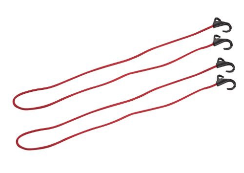 2個セット・レッド 150cm UZ-13030・・Color:レッドSize:150cm Style:2個セット・製品サイズ:約Φ6.5×長さ150cm・材質:フック/ABS樹脂、ロープ/合成ゴムポ