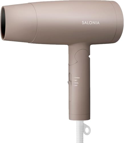 SALONIA サロニア スピーディーイオン ドライヤー 大風量 速乾 軽量 マイナスイオン ヘアドライヤー SL-013BE ベージュの通販は