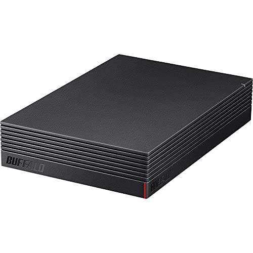 【送料無料】限定バッファロー CMR HDD採用 外付けハードディスク 8TB テレビ録画/PC/PS4/4K対応 バッファロー製nasne?対応 静音コ