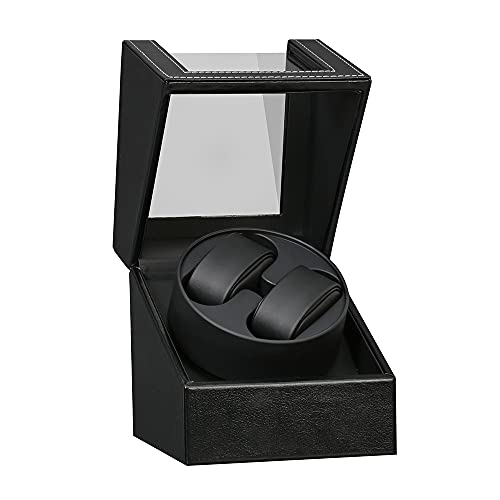 ワインディングマシーン2本巻き ウォッチワインダー 自動巻き時計ワインディングマシーン 日本製 マブチモーター 設計 新型の腕時計自動巻き上げ機の通販は 6,243円