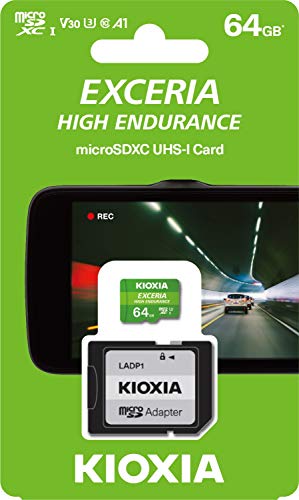 キオクシア microSDXC 64GB 高耐久 High Endurance U3 ClassI KIOXIA SD変換アダプター付属_1
