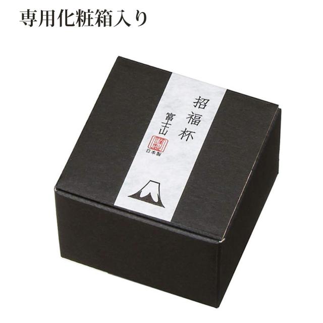 東洋佐々木ガラス 冷酒グラス ブルー 65ml 招福杯 富士山 金紺 日本製 42085G-SHB｜詳細画像