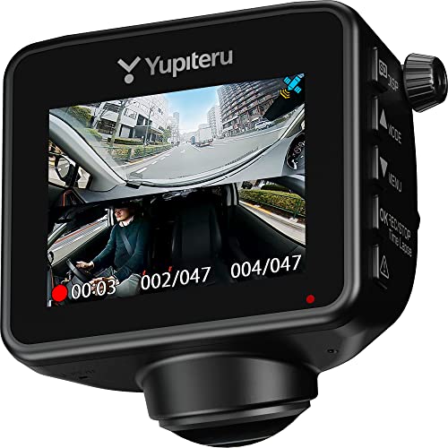 ユピテルYupiteru ドライブレコーダー 全周囲360° Q-21A 前方