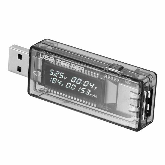 Generic USB電流電圧テスター チェッカー 4-20V/0-3A 急速充電QC2.0