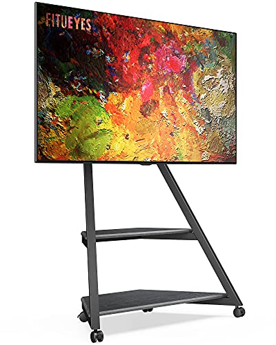 FITUEYES DESIGN テレビスタンド 43~75V対応 TVスタンド ハイタイプ 壁寄せテレビスタンド 隠し配線管理 高さ・角度調節可
