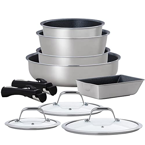 燕人の匠 桜吟 そそぎやすい鍋 18cm ＆ 両手鍋 20cm ETS-800