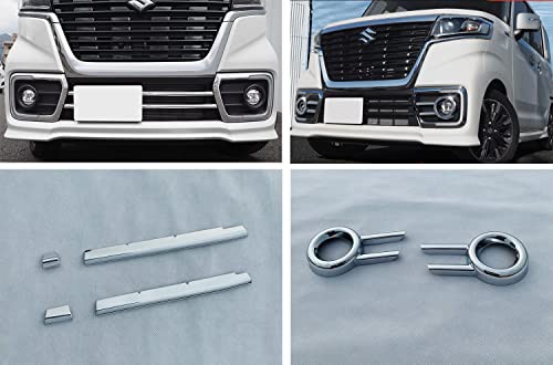 HIGH FLYINGスズキ スペーシアカスタム HYBRID XSターボ Spacia Custom MK53S 2017-2021に適合 グの通販は