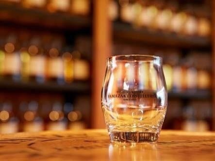 SUNTORY サントリー山崎蒸溜所限定オリジナル ガラス ハーフロック