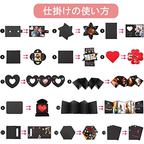 JANLOFO サプライズボックス プレゼントボックス サプライズ 爆発