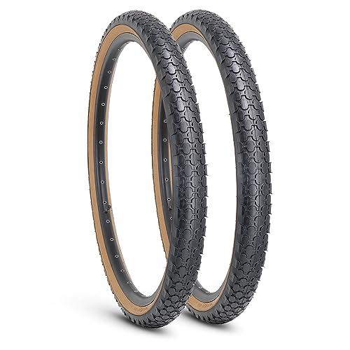 (1本セット) -バイクタイヤ、26インチ×2.125クルーザータイヤ (白壁) 、チューブ&リムストリップバンドル ≪最新≫MOHEGIA 1本 26インチ クルーザータイヤ: 26×2.125 57-559