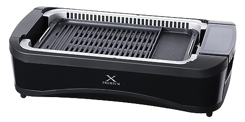 山善 煙の少ない 焼肉プレート XGRILL PREMIUM ワイドサイズ 吸煙機能付き 煙約94%カット 温度調節5段階 プレート着脱可能 Y