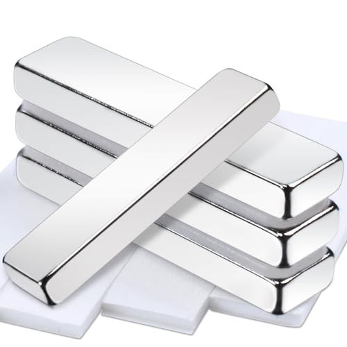 ・ 40x10x5mm 4個 ・・Size:40x10x5mm 4個・強力マグネット当社の強力マグネット製品の磁力は、同サイズの低価格製品の3倍です、フェライトよりも磁力が強く、磁石の吸引力が高く、長