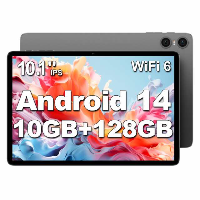 【送料無料】Android 14 タブレット TECLAST P30T PSE 技適認証取得10インチ wi-fiモデル 10GB+1