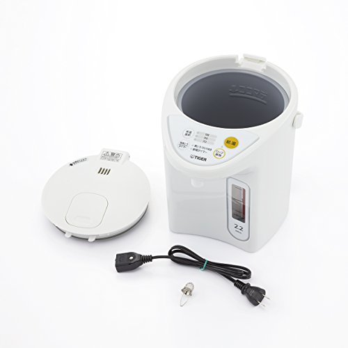 タイガー 魔法瓶 マイコン 電気 ポット 2.2L ホワイト PDR-G221-W Tiger