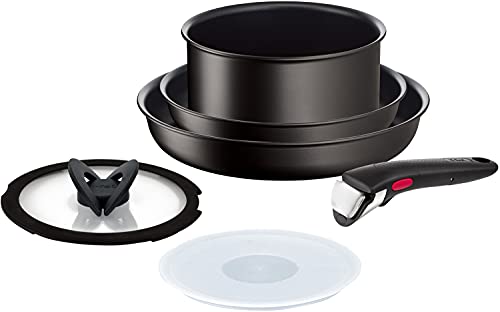 ティファール 取っ手のとれる 鍋 フライパンセット 6点セット IH ガス火対応 インジニオ・ネオ IHハードチタニウム・アンリミテッド こびりの通販は 10,072円