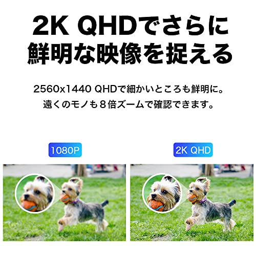 TP-Link WiFi ネットワークカメラ 屋外カメラ 防犯カメラ 2K QHD 照明 ライト 搭載 3年 音声通話可能_2
