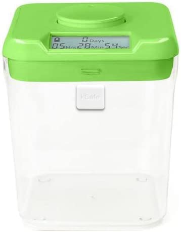 Kitchen Safe タイムロッキングコンテナMサイズ、スマートフォン、お菓子、その他禁欲タイムロックボックス緑色の蓋+アクセスポート付き1の通販は 24,588円