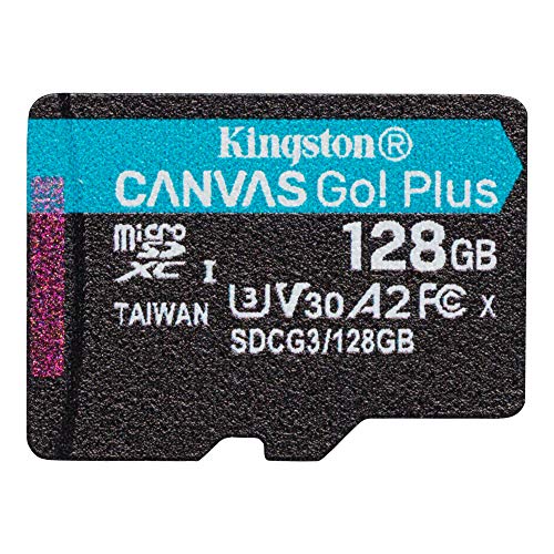 キングストン microSD 128GB 170MB/s UHS-I U3 V30 A2 Nintendo Switch動作確認済 Canvas