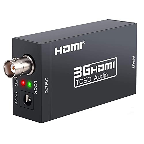 BLUPOW HDMI to SDI コンバーター hdmi sdi 変換器 HDMI to 3G-SDI/HD-SDI/SD-SDI コンバーの通販は
