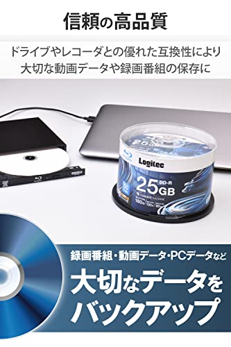 ロジテック BD-R AACS対応 ブルーレイディスク Blu-ray Disc 6倍速 1回 ロジテック BD-R AACS対応 ブルーレイディスク Blu-ray Disc 6倍速 1回