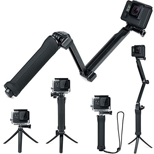 FiTSTILL 防水3ウェイ三脚 Hero 11 10 Black Session Max DJI osmo acti