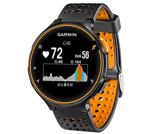 GARMINガーミン ランニングウォッチ 時計 GPS 心拍計 VO2Max ライフログ 50m防水 ForeAthlete 235J ブラック