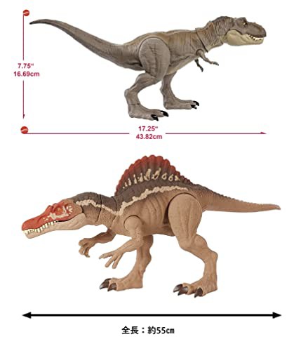 マテル ジュラシックワールドJURASSIC WORLD かみつき T-レックス VS