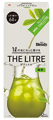 【送料無料】AGF ブレンディ ザリットル 緑茶 6本×3箱 スティック お茶 ティーバッグ不要