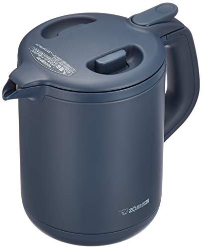 象印 電気ケトル 0.8L 沸騰後1時間90℃保温 ネイビー CK-AJ08-AD