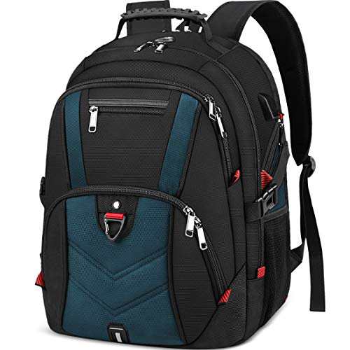 NEWHEY リュック メンズ バックパック 大容量 40L リュックサック 盗難防止 17.3インチ PCバッグ 多機能 防水 イヤホン穴 Uの通販は