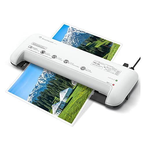 ・ホワイト A4、100μm対応 1 A4対応/L409-A・PSE認証・ウォームアップ時間：約3分50秒室温25℃の場合 対応フィルム：100μm・最大ラミネート幅：約240mm A4対応最大ラミネ